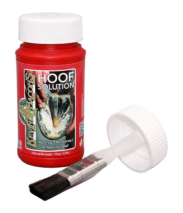 Kevin Bacon's Hoof Solution, Flasche mit Pinsel